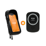 R2B® Robuuste Telefoonhouder Fiets Waterdicht + Powerbank geschikt voor Magsafe - Model Leiden - Novafietsen.nl