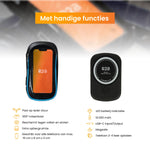 R2B® Telefoonhouder Fiets Waterdicht & Powerbank geschikt voor MagSafe - Model Den Haag - Zwart/Blauw - Novafietsen.nl