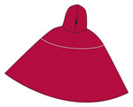 VAUDE Valdipino poncho rood - Novafietsen.nl