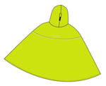VAUDE Kindergrody poncho geel - Novafietsen.nl