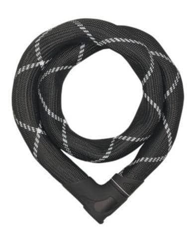 ABUS Kettingslot 8210 110cm Zwart - Novafietsen.nl