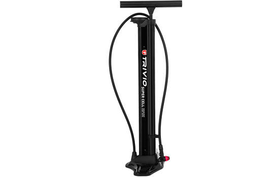 Trivio - Fietspomp Super Cell Hogedruk Tubeless 18Bar Aluminium - Novafietsen.nl