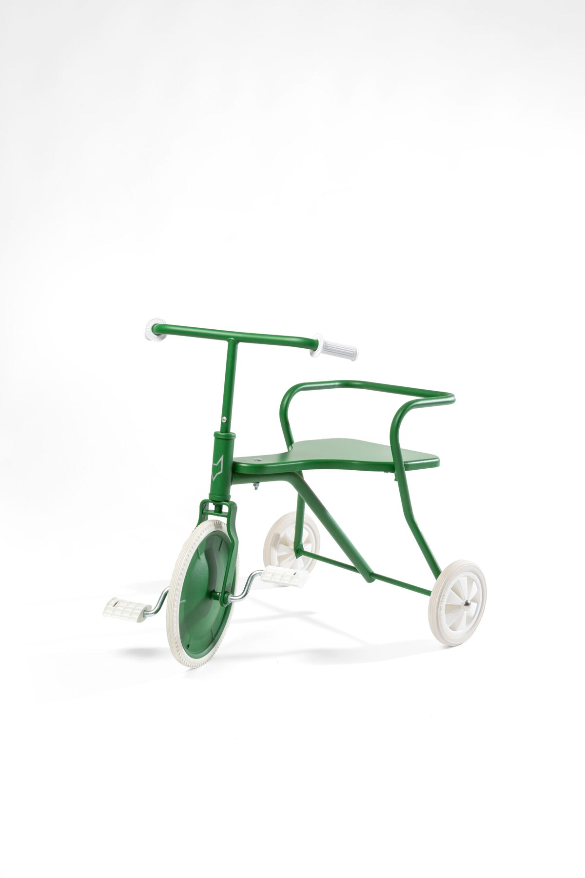 Classic Driewieler Foxridergroen met houten zitting - Novafietsen.nl