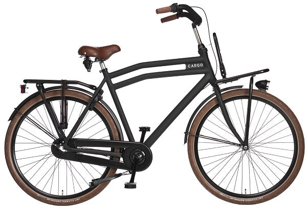 Cargo Heren Alu R3 mat-zwart - Novafietsen.nl