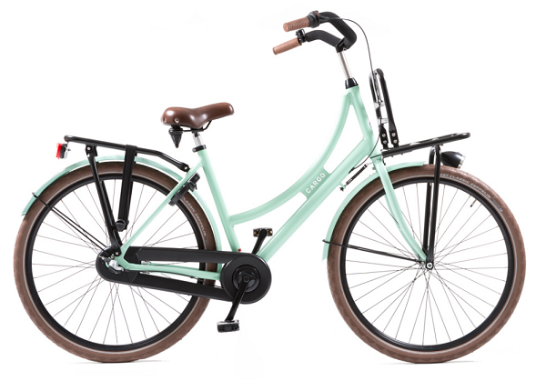 Avalon Cargo Dames 50cm Turqoise R3 - Novafietsen.nl