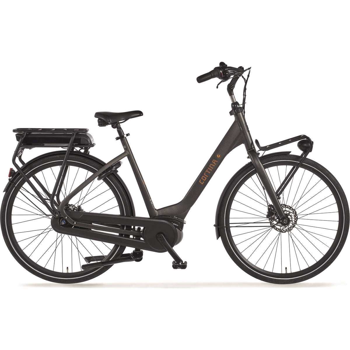 Cortina E-Common Family Bosch ActiveLine+ MM N7 2025 Dames - Novafietsen.nl