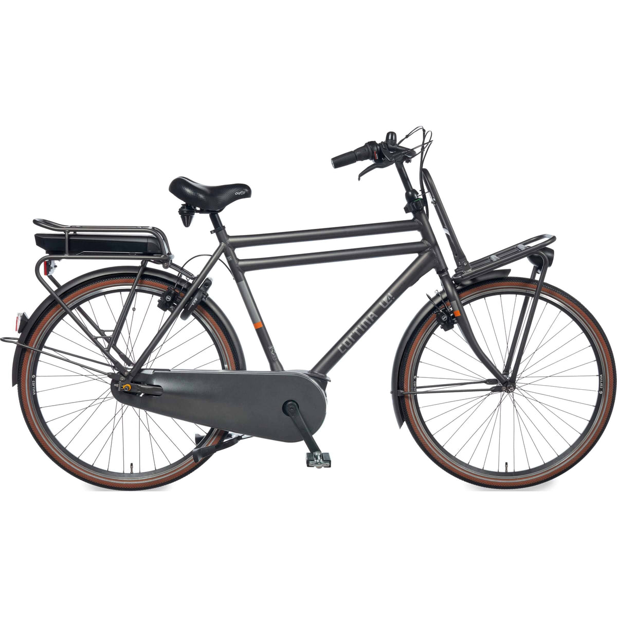 Cortina E-U4 Transport Bosch ActiveLine Solid Heren - Novafietsen.nl