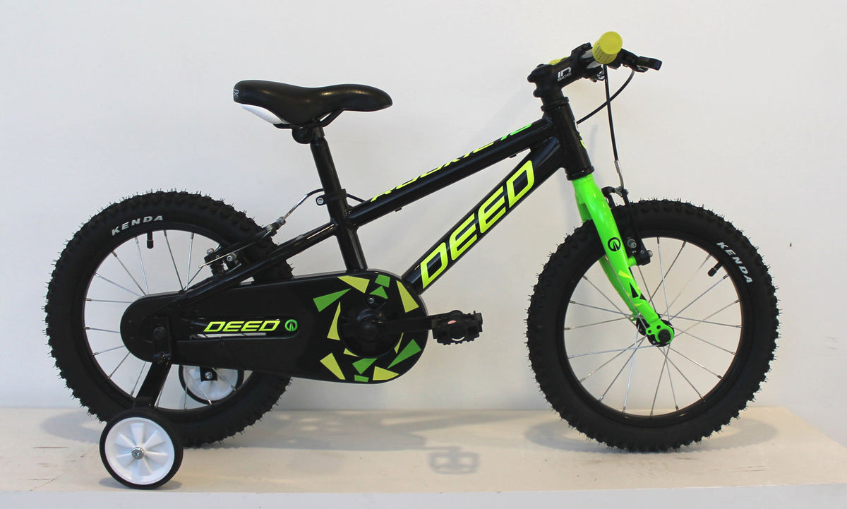DEED Rookie ATB H 20 cm zwartgroen - Novafietsen.nl