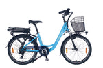 E- Vision Alegria D 38 cm / 24 inch wielBlauw 7 sp - Novafietsen.nl
