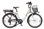 E- Vision Alegria D 46 cm / 26 inch wiel creme 7 sp - Novafietsen.nl