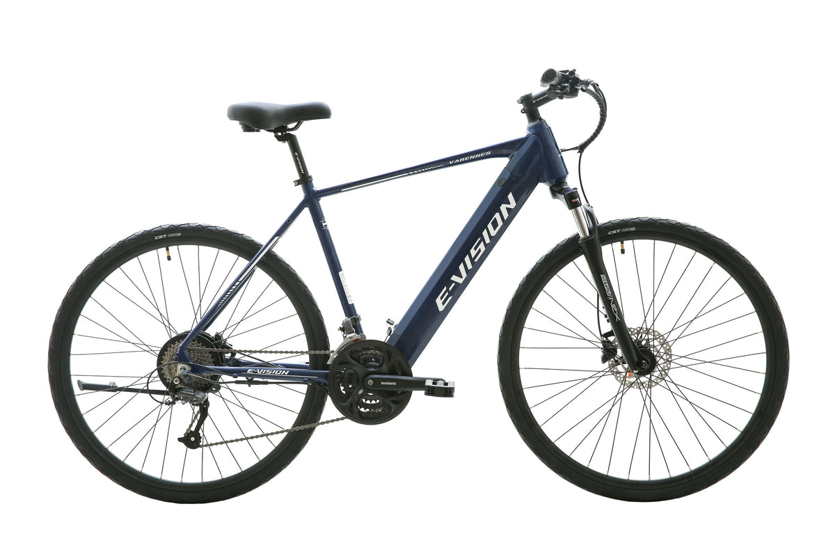 E- Vision Varennes 48 cm donker Blauw - Novafietsen.nl