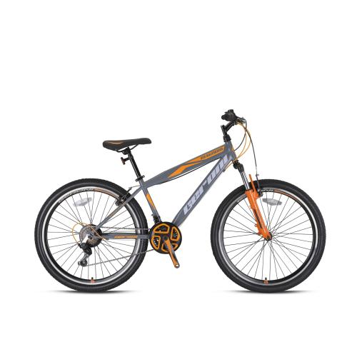 Magnum ATB 39 cm grijs oranje 21sp VV - Novafietsen.nl