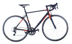 Monza Sprint H 55 cm Shimano Sora dual control 2 x9rood zwart - Novafietsen.nl
