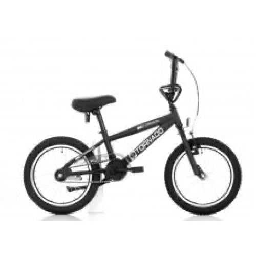 Tornado BMX mat zwart 16 inch - Novafietsen.nl