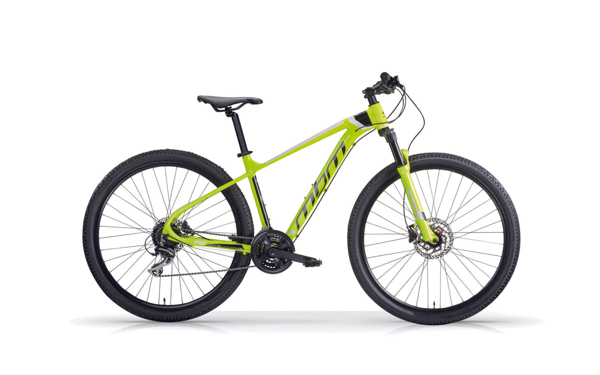 Quarx MTB H 38 cm geel shimano 27 sp Hdisc - Novafietsen.nl