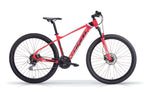 Quarx MTB H 38 cm rood shimano 27 sp Hdisc - Novafietsen.nl