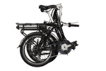 MBM Ravel E.vouwfiets 35 cm Shimano 7 sp zwart - Novafietsen.nl
