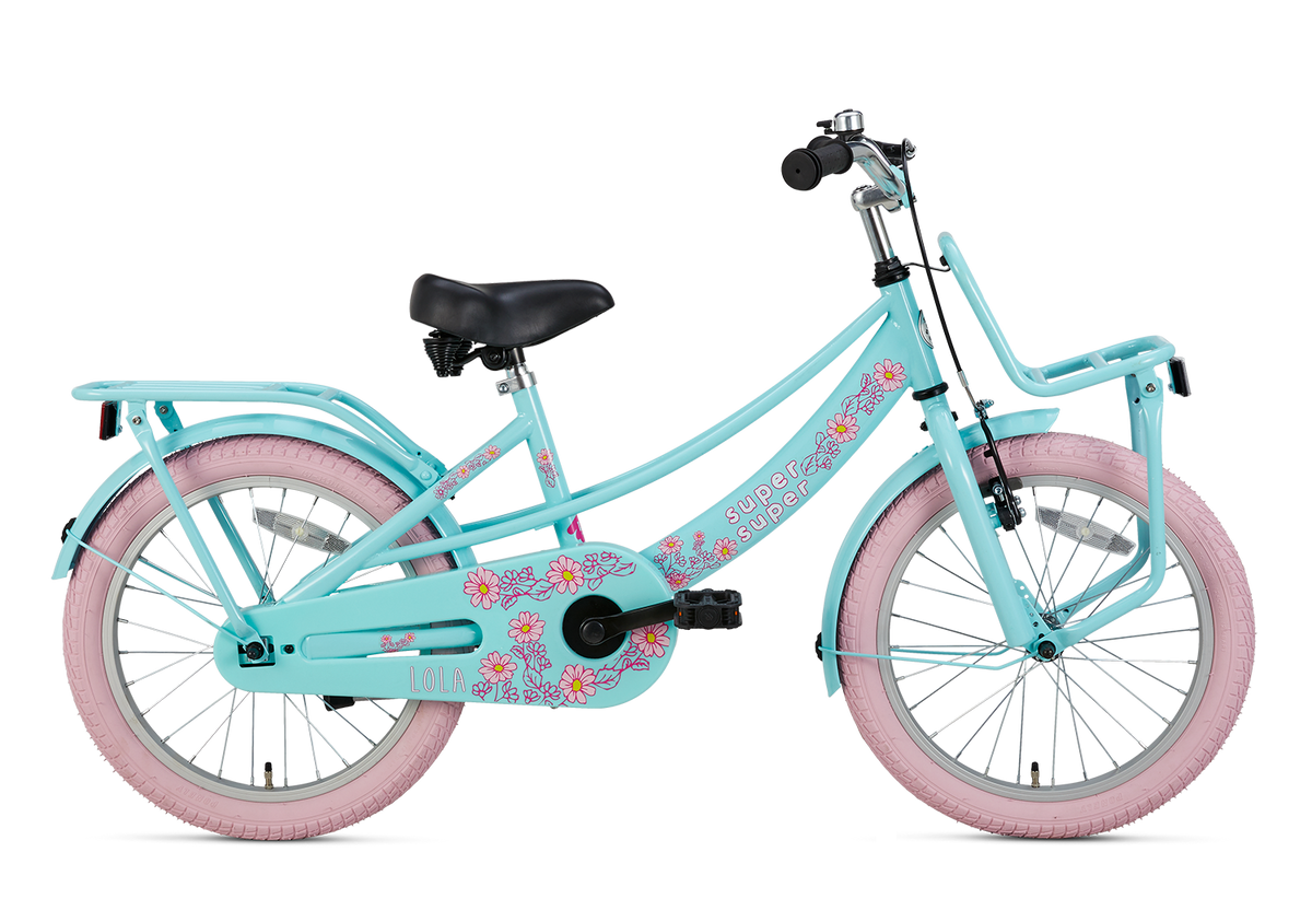 Supersuper Lola 18 inch 2022 Meisjes - Novafietsen.nl