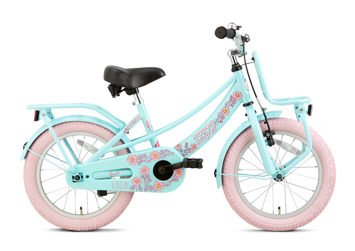 Supersuper Lola 16 inch 2025 Meisjes - Novafietsen.nl