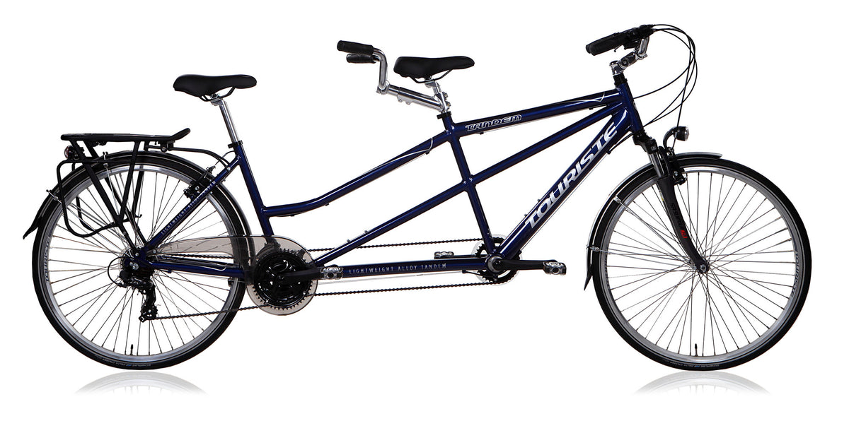 Marin Tandem Touriste (51 cm - 46 cm) 21sp blauw - Novafietsen.nl