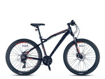 XC 150 H 48 cm24 sp Hdisc zwart orange - Novafietsen.nl