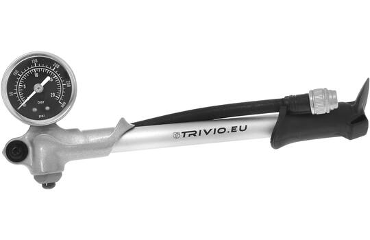 Trivio - Fietspomp vorkpomp met Drukmeter Schrader - Novafietsen.nl