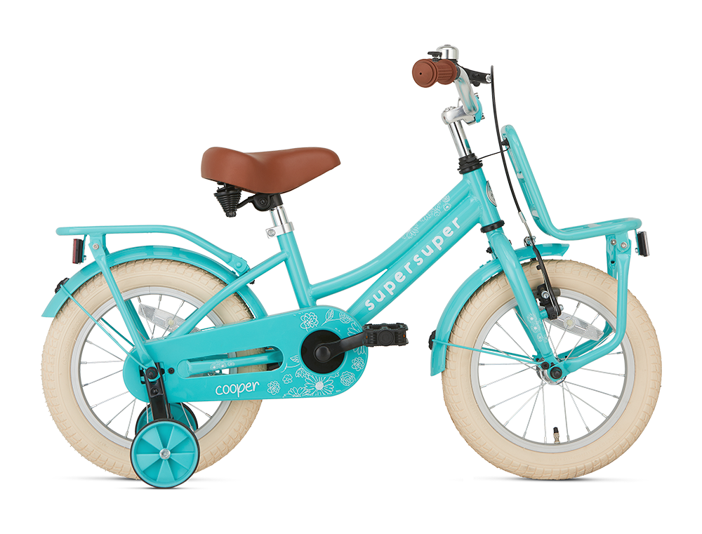 Supersuper Cooper 14 inch 2024 Meisjes - Novafietsen.nl