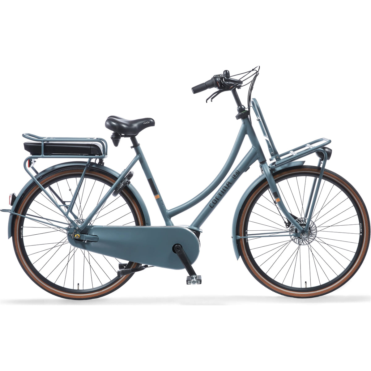 Cortina E-U4 Transport Bosch ActiveLine MM Solid RB7 2025 Dames - Novafietsen.nl