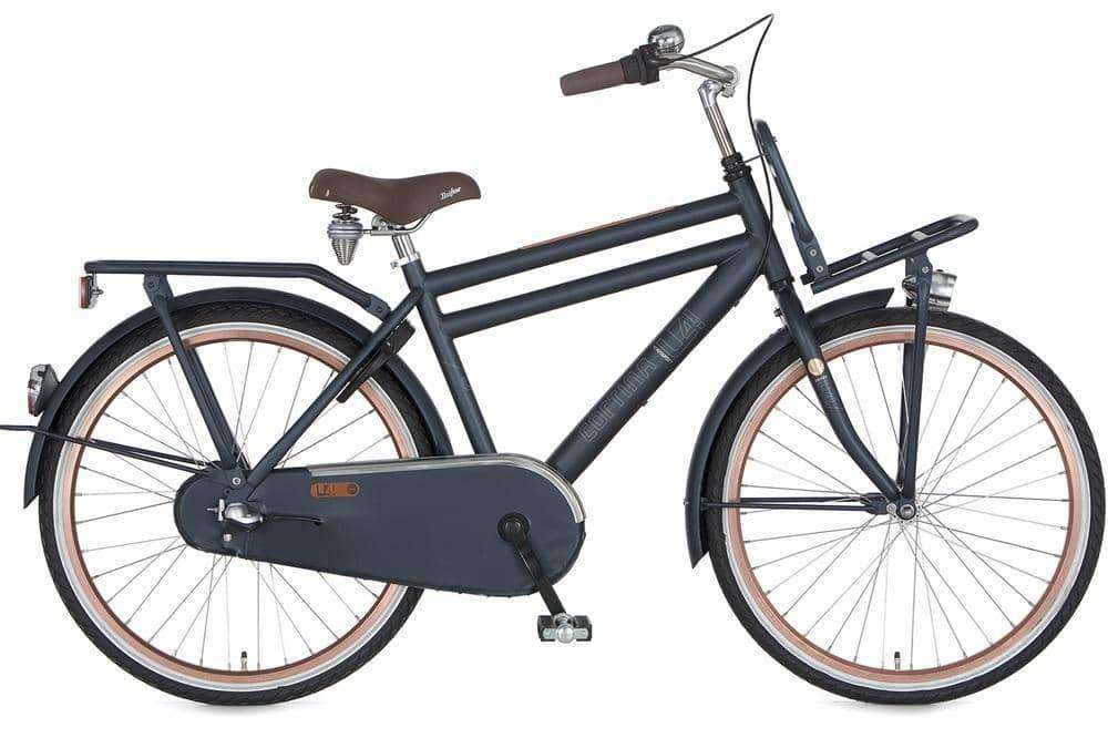Cortina U4 Transport Mini Denim 24 Inch Jongens - Novafietsen.nl