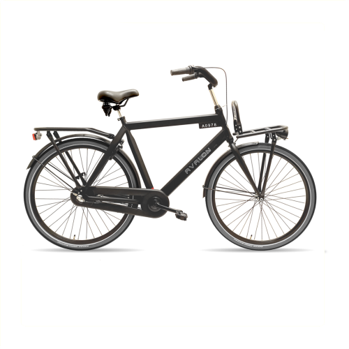 Avalon Style heren 58 R3 Matzwart - Novafietsen.nl