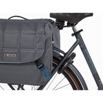 Cortina Fietstas Dubbel Jaipur AVS Grijs - Novafietsen.nl