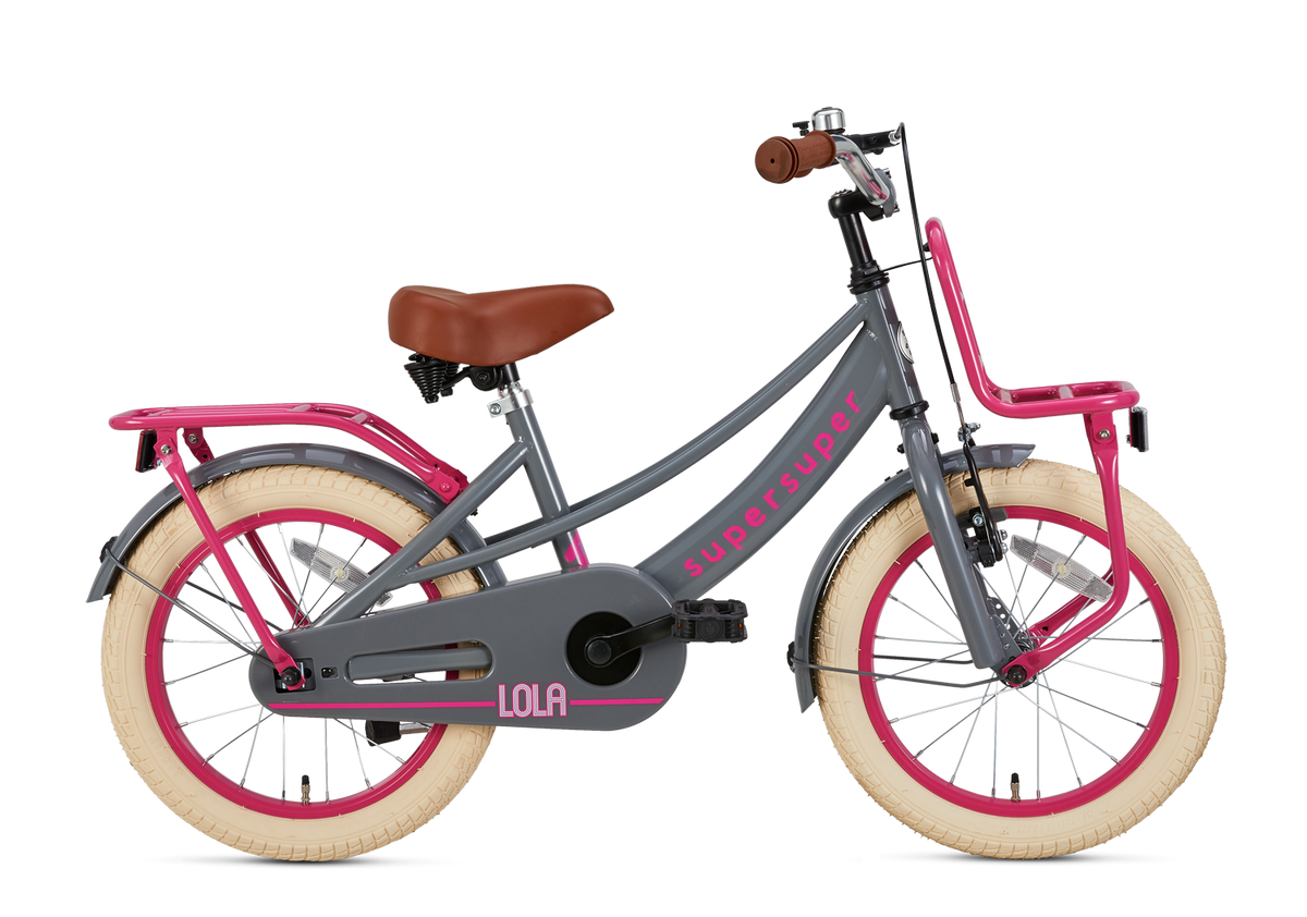 Supersuper Lola 16 inch 2025 Meisjes - Novafietsen.nl