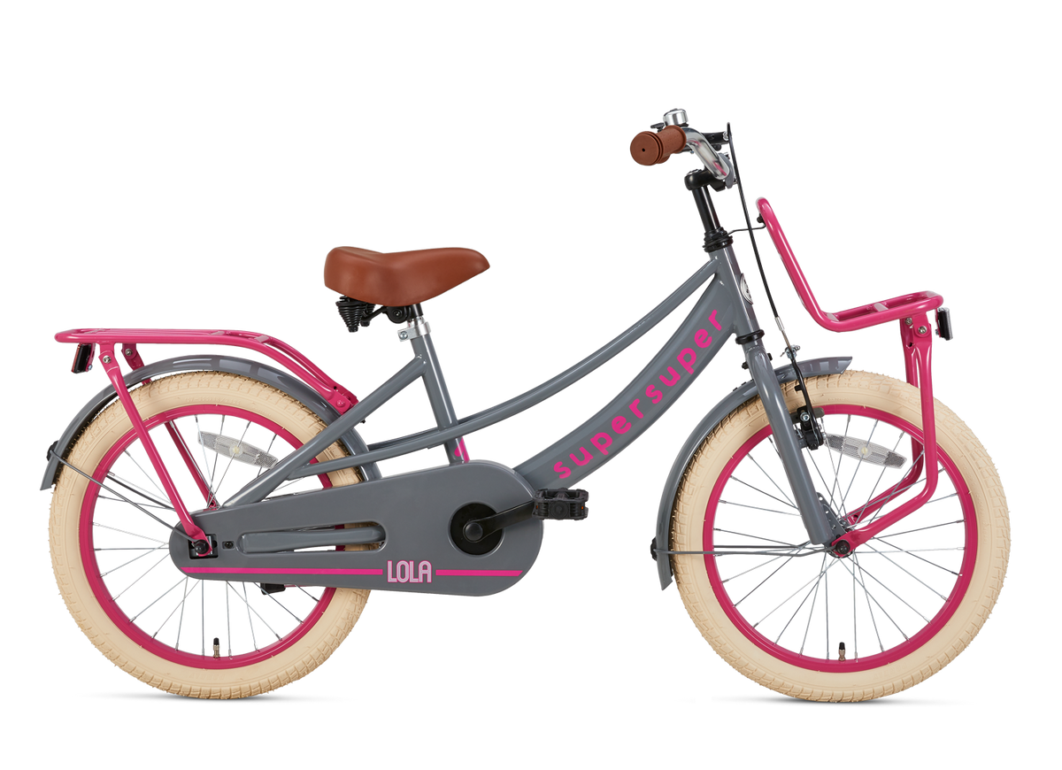 Supersuper Lola 18 inch 2022 Meisjes - Novafietsen.nl
