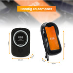 R2B® Telefoonhouder Fiets Waterdicht & Powerbank geschikt voor MagSafe - Model Den Haag - Zwart - Novafietsen.nl