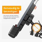 R2B Robuuste telefoonhouder fiets, scooter en motor met safety lock - Novafietsen.nl