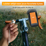 R2B Robuuste telefoonhouder fiets, scooter en motor waterdicht - Model Leiden - Novafietsen.nl