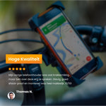 R2B Telefoonhouder fiets, scooter en motor met kliksysteem - Model Gouda - Novafietsen.nl