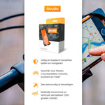 R2B Telefoonhouder fiets, scooter en motor met kliksysteem - Model Gouda - Novafietsen.nl