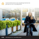 R2B Telefoonhouder fiets waterdicht - Ook geschikt voor scooter en motor- Model Den Haag - Zwart/Rood - Novafietsen.nl