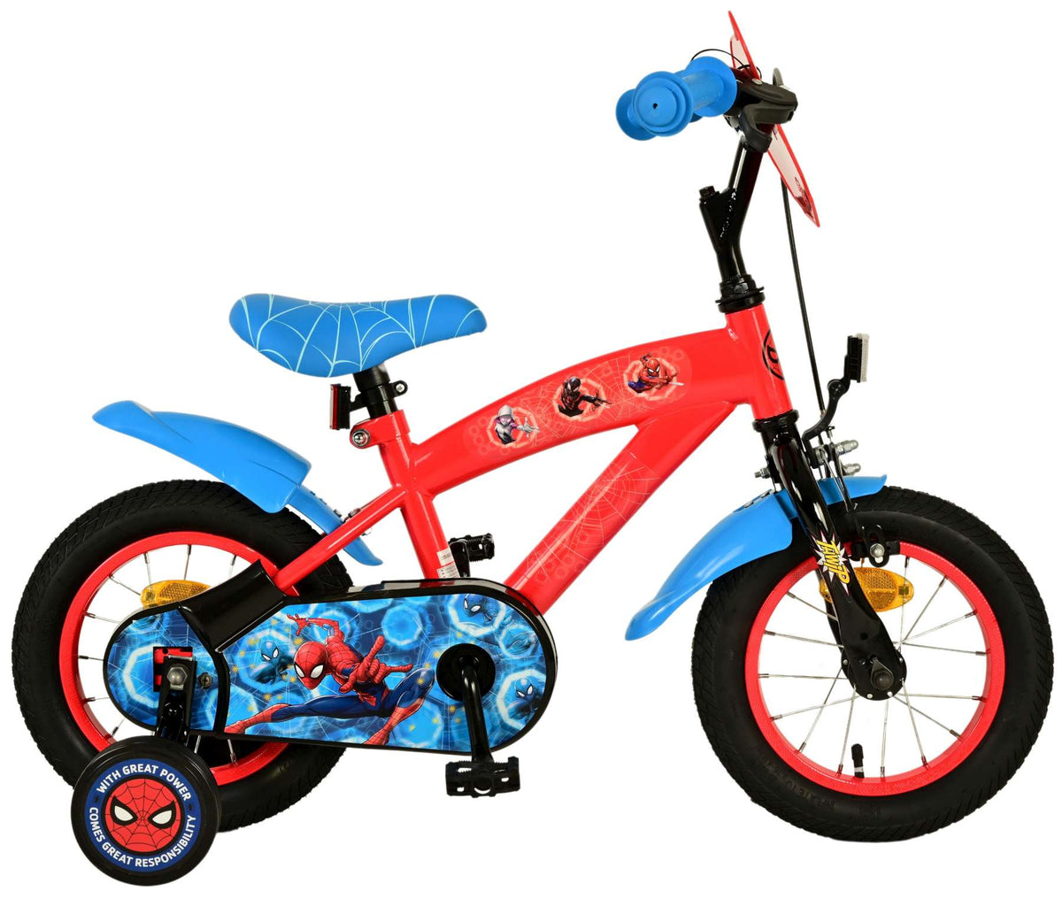 Volare Spiderman 12 inch Jongens - Novafietsen.nl