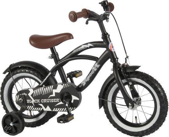 Volare Black Cruiser 12 inch Jongens - Novafietsen.nl